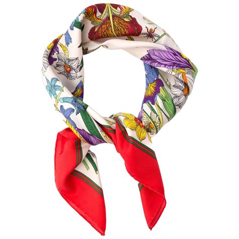 women's gucci silk scarf|Gucci silk scarf vintage.